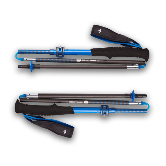 Distance Carbon FLZ Trekking/Running Poles